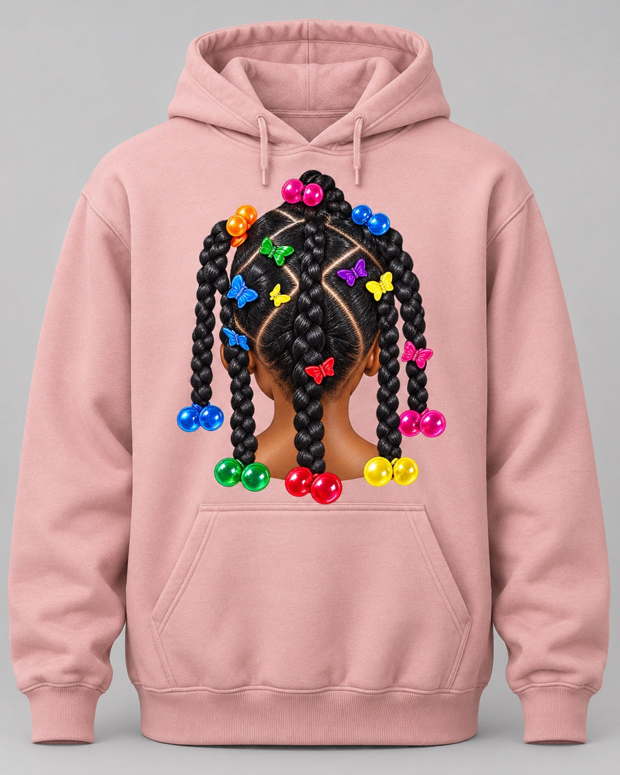 Ballies & Butterflies Graphic Hoodie mockup